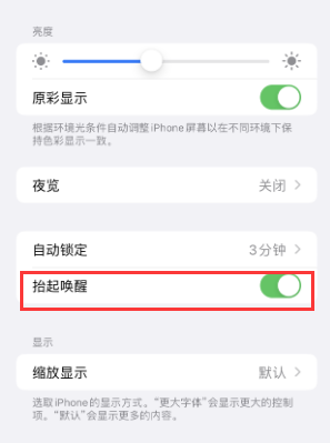 弋江苹果授权维修站分享iPhone轻点无法唤醒怎么办