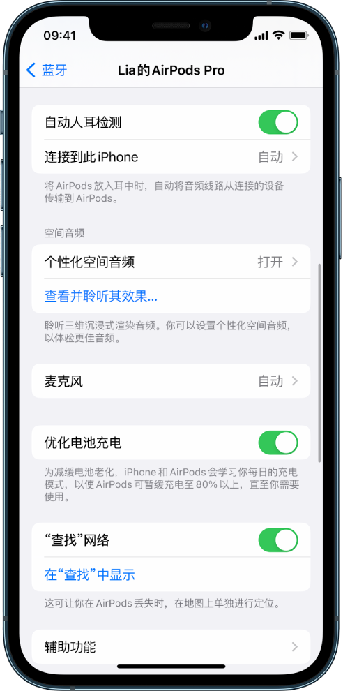 弋江苹果手机维修分享如何通过 iPhone “查找”功能定位 AirPods 