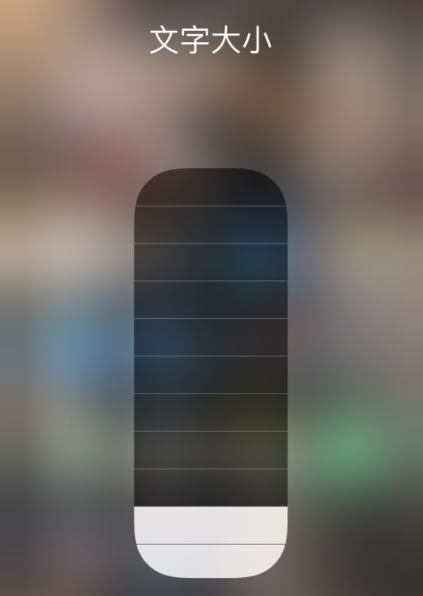 弋江苹果手机维修分享小技巧：在 iPhone 控制中心快速调节字体大小 