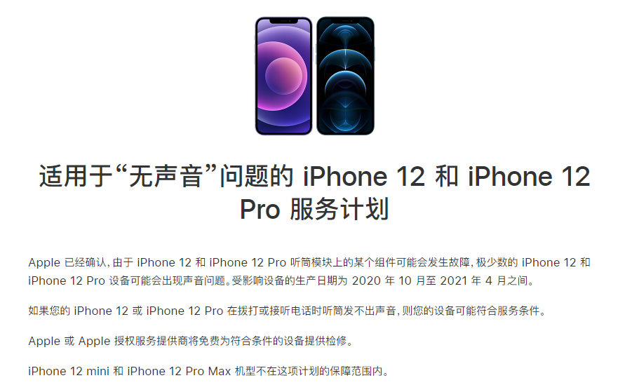 弋江苹果手机维修分享iPhone 12/Pro 拨打或接听电话时无声音怎么办 