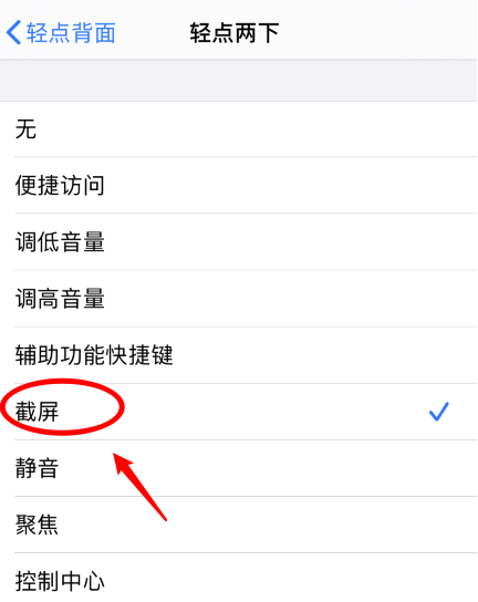 弋江苹果手机维修分享iPhone12如何启用双击截屏 